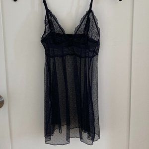 NWOT Victoria's Secret XS Wireless Lace Chemise Slip